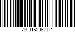 Código de barras (EAN, GTIN, SKU, ISBN): '7899153062071'