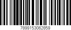 Código de barras (EAN, GTIN, SKU, ISBN): '7899153062859'