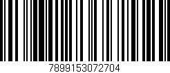 Código de barras (EAN, GTIN, SKU, ISBN): '7899153072704'