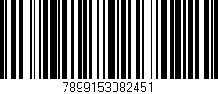 Código de barras (EAN, GTIN, SKU, ISBN): '7899153082451'