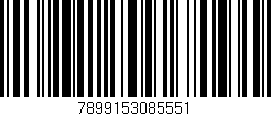 Código de barras (EAN, GTIN, SKU, ISBN): '7899153085551'