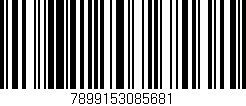 Código de barras (EAN, GTIN, SKU, ISBN): '7899153085681'
