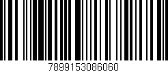 Código de barras (EAN, GTIN, SKU, ISBN): '7899153086060'