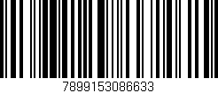 Código de barras (EAN, GTIN, SKU, ISBN): '7899153086633'
