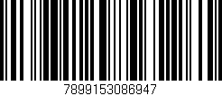 Código de barras (EAN, GTIN, SKU, ISBN): '7899153086947'