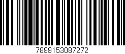 Código de barras (EAN, GTIN, SKU, ISBN): '7899153087272'