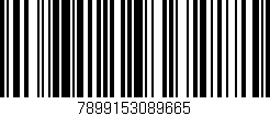 Código de barras (EAN, GTIN, SKU, ISBN): '7899153089665'