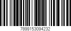 Código de barras (EAN, GTIN, SKU, ISBN): '7899153094232'