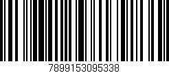 Código de barras (EAN, GTIN, SKU, ISBN): '7899153095338'