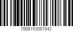 Código de barras (EAN, GTIN, SKU, ISBN): '7899153097042'
