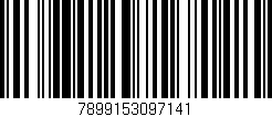 Código de barras (EAN, GTIN, SKU, ISBN): '7899153097141'