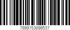 Código de barras (EAN, GTIN, SKU, ISBN): '7899153098537'