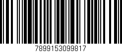 Código de barras (EAN, GTIN, SKU, ISBN): '7899153099817'