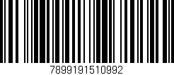 Código de barras (EAN, GTIN, SKU, ISBN): '7899191510992'