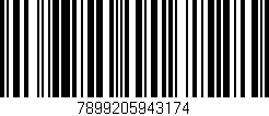 Código de barras (EAN, GTIN, SKU, ISBN): '7899205943174'