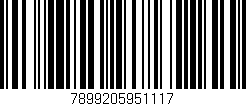 Código de barras (EAN, GTIN, SKU, ISBN): '7899205951117'