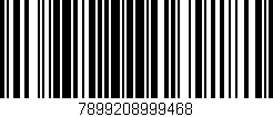Código de barras (EAN, GTIN, SKU, ISBN): '7899208999468'