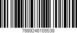 Código de barras (EAN, GTIN, SKU, ISBN): '7899248105539'