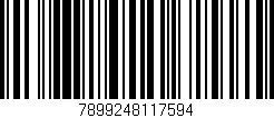 Código de barras (EAN, GTIN, SKU, ISBN): '7899248117594'