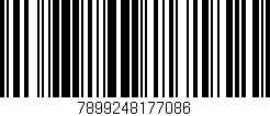 Código de barras (EAN, GTIN, SKU, ISBN): '7899248177086'