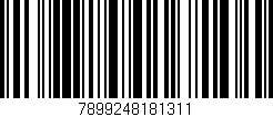 Código de barras (EAN, GTIN, SKU, ISBN): '7899248181311'