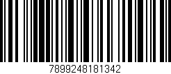 Código de barras (EAN, GTIN, SKU, ISBN): '7899248181342'