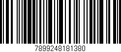 Código de barras (EAN, GTIN, SKU, ISBN): '7899248181380'