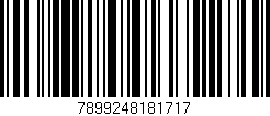 Código de barras (EAN, GTIN, SKU, ISBN): '7899248181717'