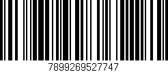 Código de barras (EAN, GTIN, SKU, ISBN): '7899269527747'