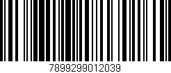 Código de barras (EAN, GTIN, SKU, ISBN): '7899299012039'