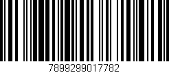 Código de barras (EAN, GTIN, SKU, ISBN): '7899299017782'