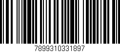 Código de barras (EAN, GTIN, SKU, ISBN): '7899310331897'