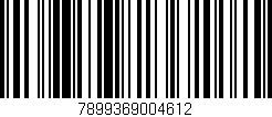 Código de barras (EAN, GTIN, SKU, ISBN): '7899369004612'