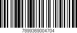 Código de barras (EAN, GTIN, SKU, ISBN): '7899369004704'