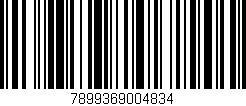 Código de barras (EAN, GTIN, SKU, ISBN): '7899369004834'