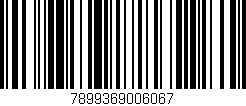 Código de barras (EAN, GTIN, SKU, ISBN): '7899369006067'