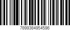 Código de barras (EAN, GTIN, SKU, ISBN): '7899384954596'