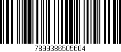 Código de barras (EAN, GTIN, SKU, ISBN): '7899386505604'