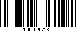 Código de barras (EAN, GTIN, SKU, ISBN): '7899402871683'