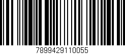 Código de barras (EAN, GTIN, SKU, ISBN): '7899429110055'