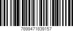 Código de barras (EAN, GTIN, SKU, ISBN): '7899471839157'