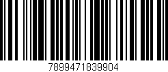 Código de barras (EAN, GTIN, SKU, ISBN): '7899471839904'