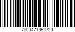 Código de barras (EAN, GTIN, SKU, ISBN): '7899471853733'