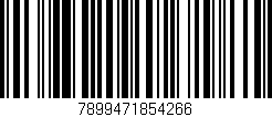 Código de barras (EAN, GTIN, SKU, ISBN): '7899471854266'