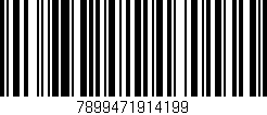 Código de barras (EAN, GTIN, SKU, ISBN): '7899471914199'