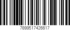 Código de barras (EAN, GTIN, SKU, ISBN): '7899517426617'