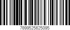 Código de barras (EAN, GTIN, SKU, ISBN): '7899525625095'