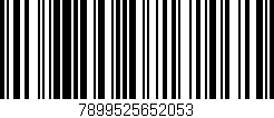 Código de barras (EAN, GTIN, SKU, ISBN): '7899525652053'