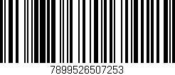 Código de barras (EAN, GTIN, SKU, ISBN): '7899526507253'