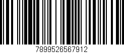 Código de barras (EAN, GTIN, SKU, ISBN): '7899526567912'